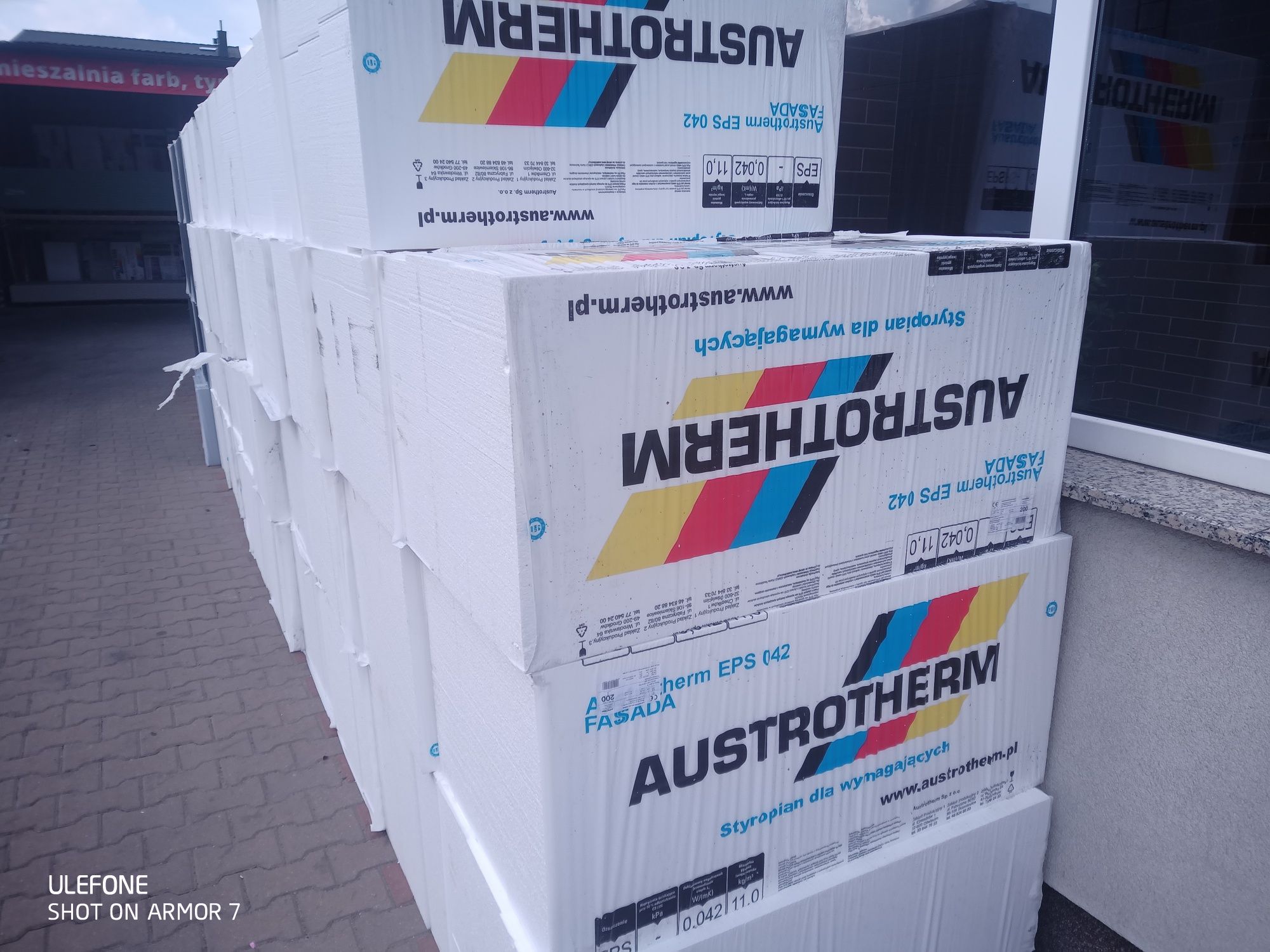 GRAFIT Styropian z Transportem, twardy cena brutto z vat ! promocja !!