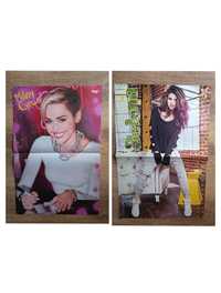 Miley Cyrus/Selena Gomez plakat 2-stronny