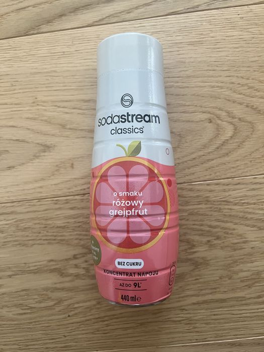 Sodastream o smaku różowy grejpfrut
