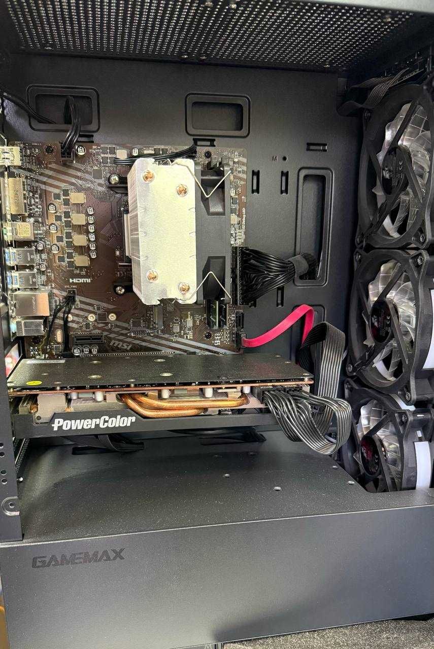 Ігровий ПК Ryzen 5 3500X/RX 5700XT 8Gb/16ddr4/512SSD Игровой компьютер
