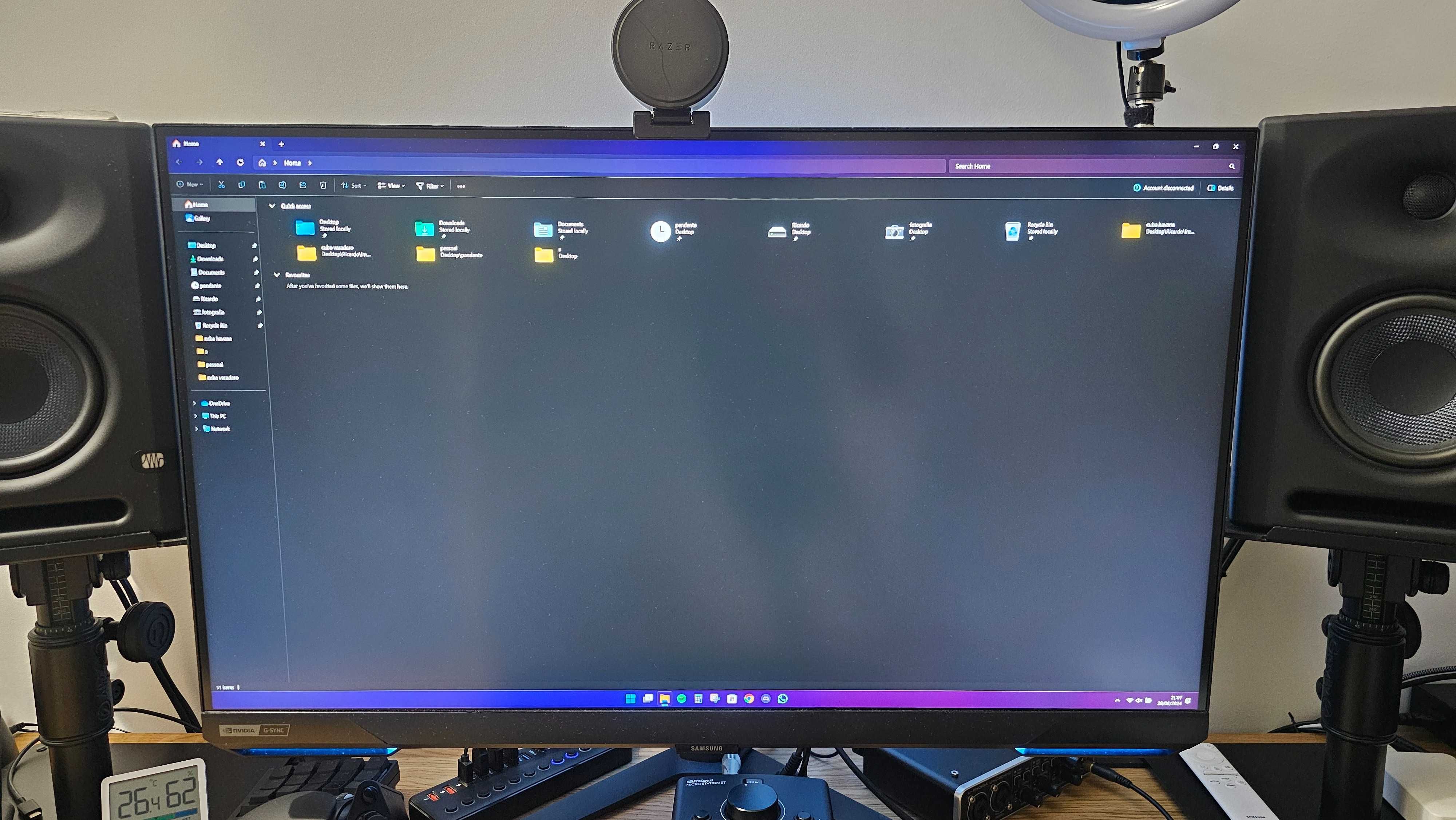 Samsung Odyssey G7 144hz 1ms 4k HDR400 G-Sync 32"