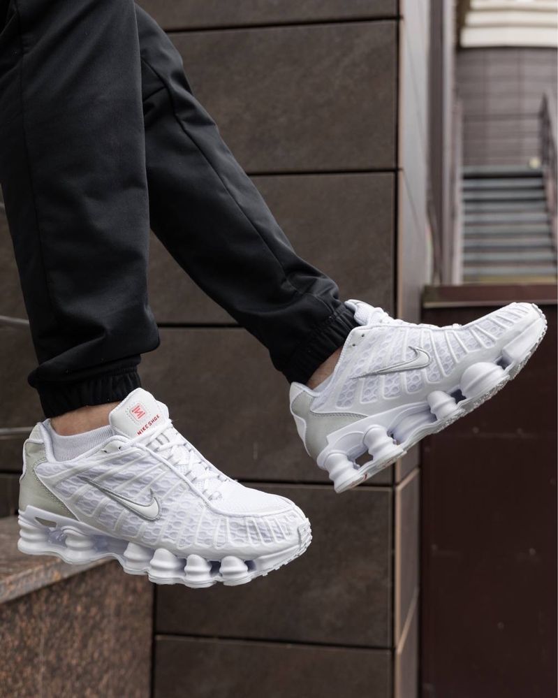 Чоловічі кросівки Nike Shox TL White 41-45