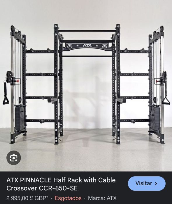 Vendo rack atx com 2 stacks 90kg