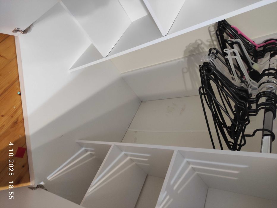 Szafa Narożna Biała z Ikea