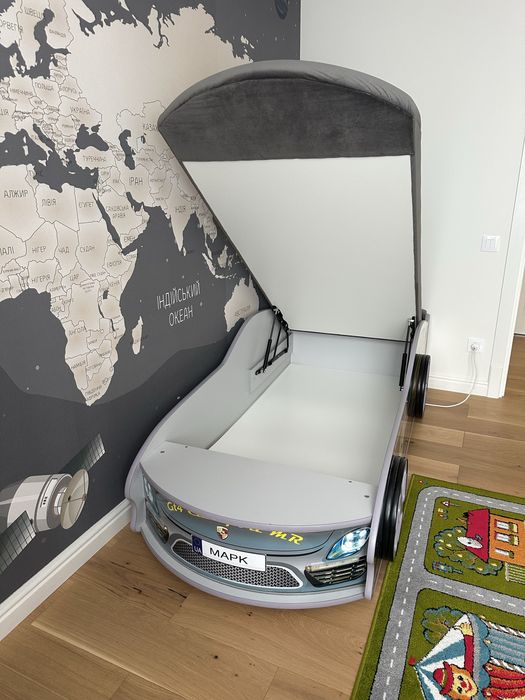 Кровать машинка 180*80+ковер в ПОДАРОК