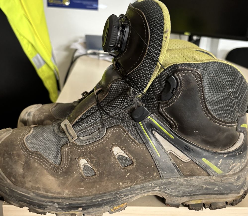 WURTH Buty ochronne s3 za kostkę na budowę TECHNO S3 FLEXITEC®