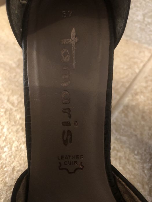Buty czółenka wysoki obcas platforma
