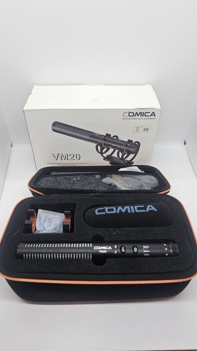 Comica VM20 - mikrofon karabinowy , pojemnościowy