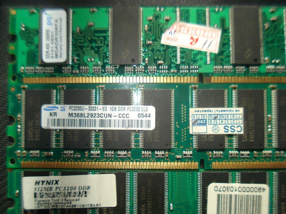 модули памяти DDR