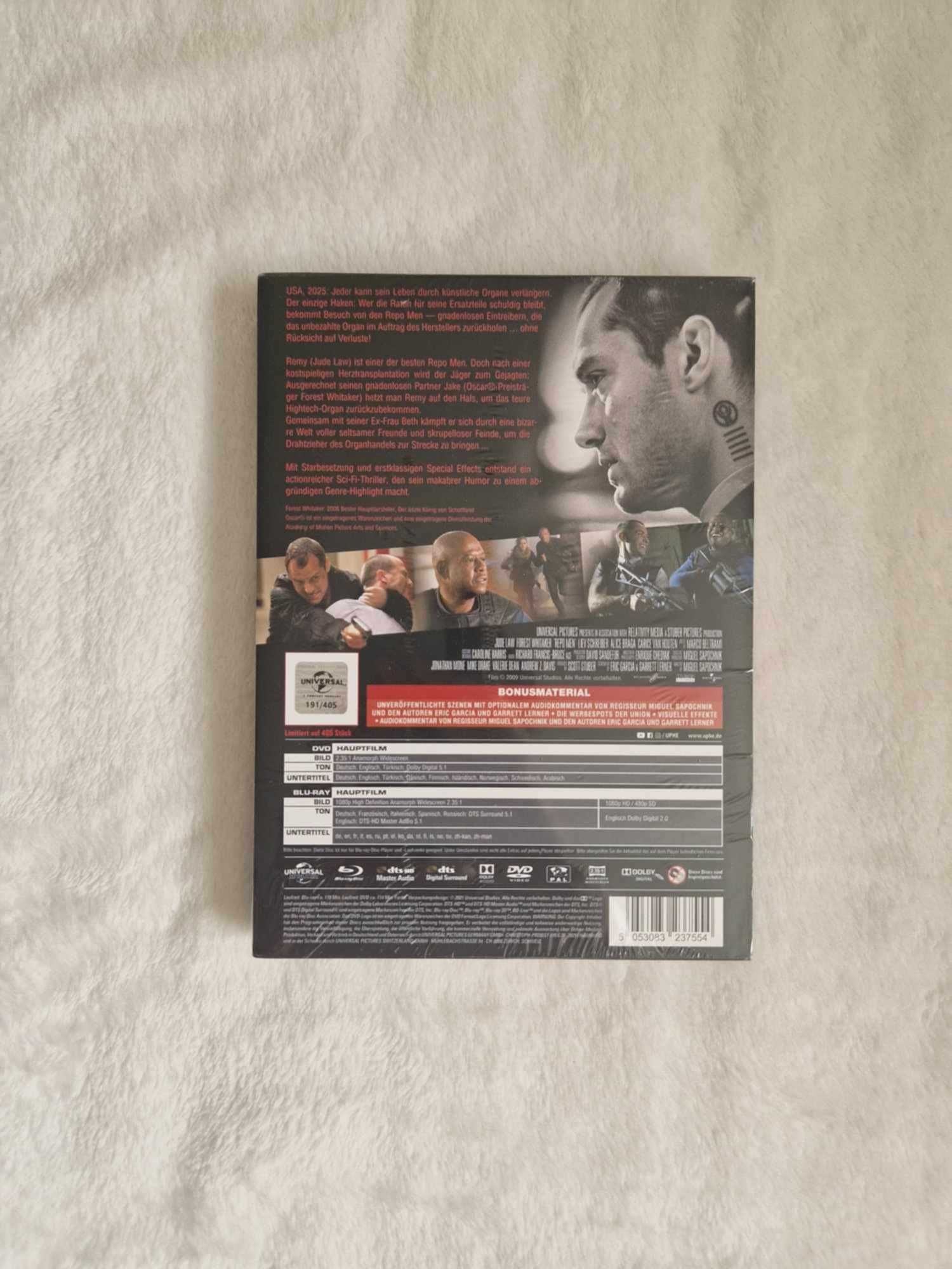 Windykatorzy Repo Men Dvd + Blu Ray edycja limitowana