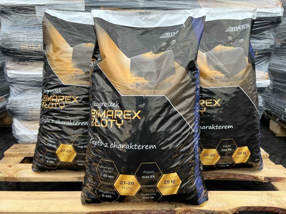 Groszek Ekogroszek BIMAREX ZŁOTY 27-29 MJ/kg Transport!