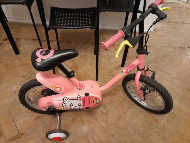 Bicicleta cor de rosa