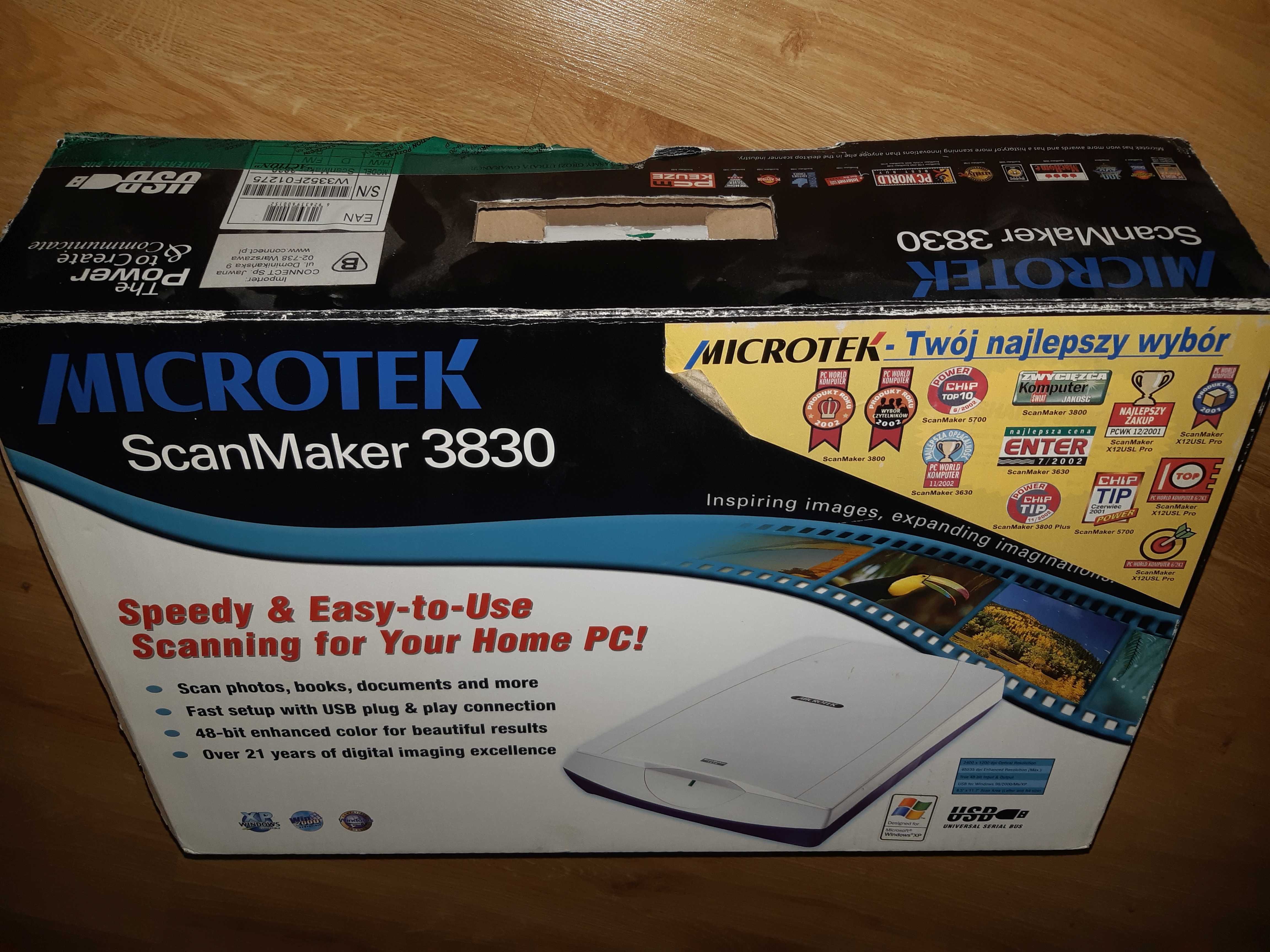 skaner Microtek ScanMaker 3830