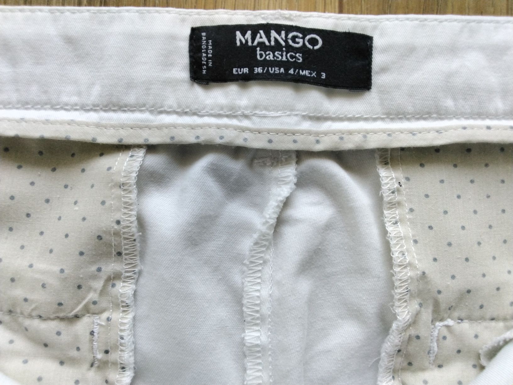 Spodnie Mango damskie roz 36