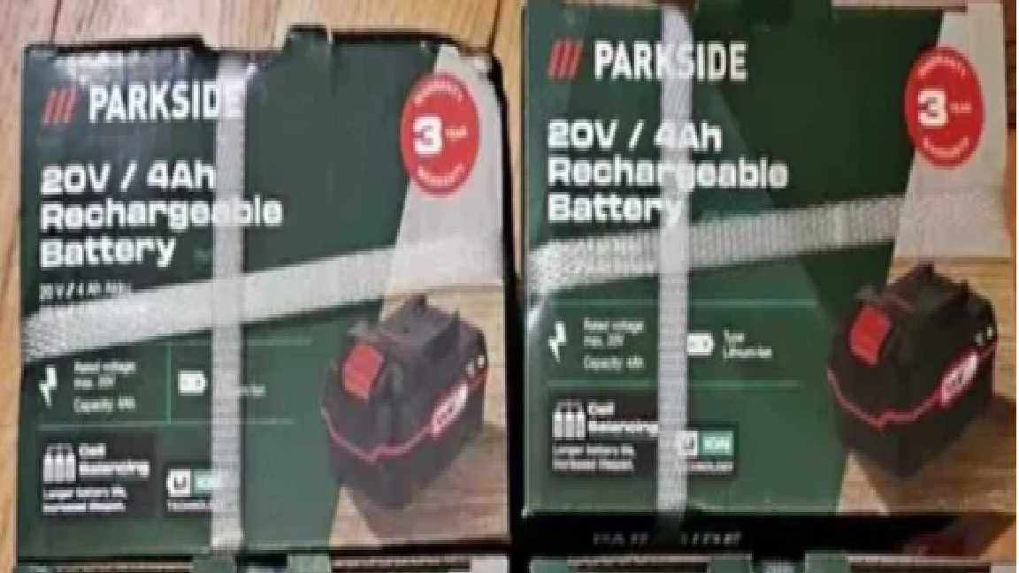 PARKSIDE® Akumulator 20 V, PAP 20 B3, 4 Ah x2