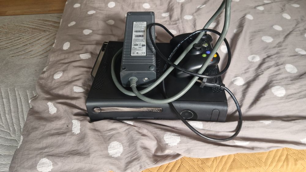 XBOX 360 500GB pad zasilacz RGH