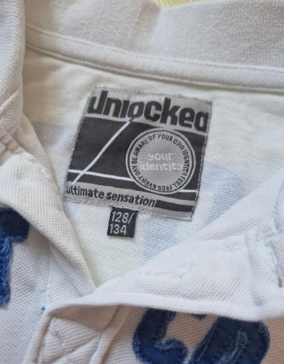 Футболка поло Unlocked хлопчик 8-9 р