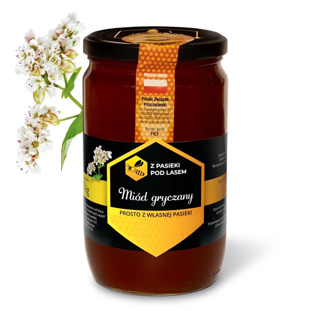 Miód Gryczany 1kg
