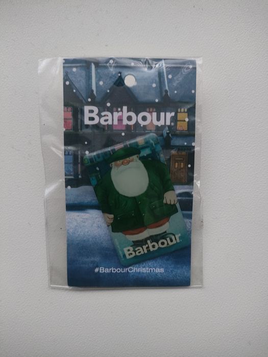 Значок Санта-Клауса Barbour Raymond Briggs (новый в упаковке)