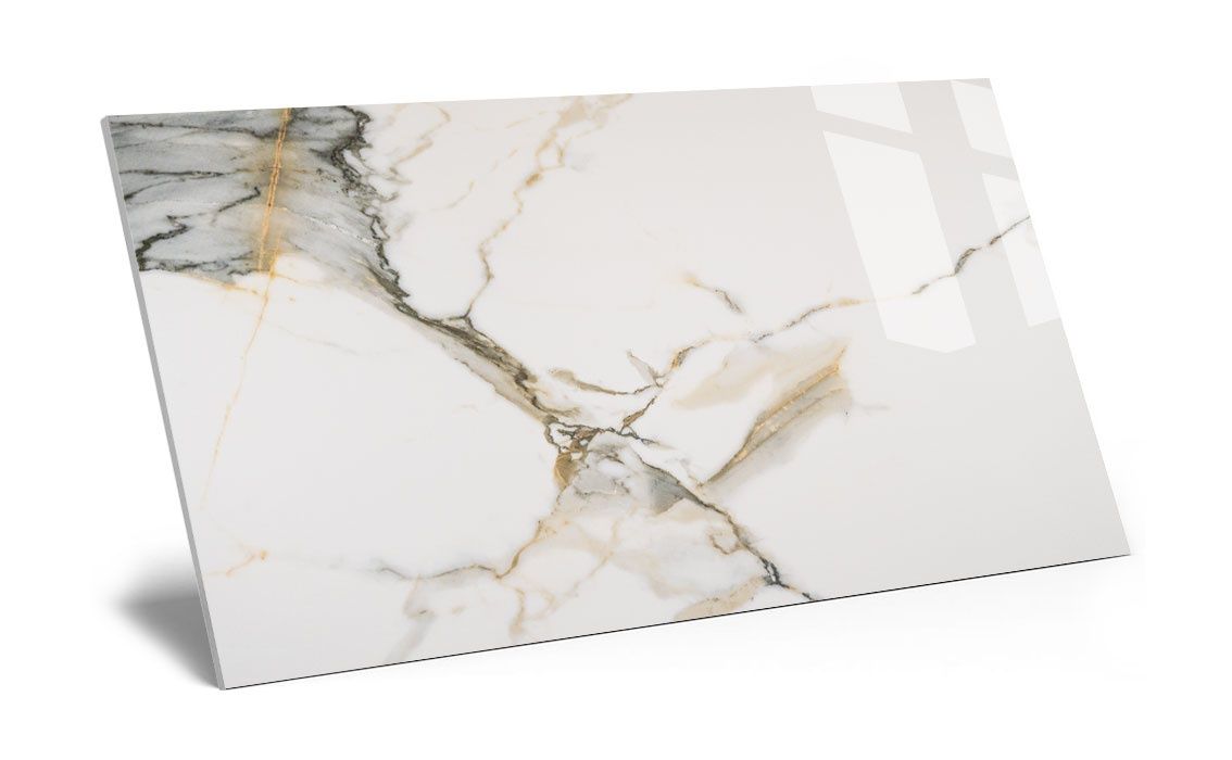 Gres szkliwiony marmore beige polished netto 120x60 2 sztuki