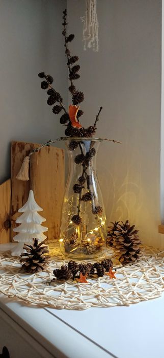 Wazon szklany, naczynie do soków i do dekoracji