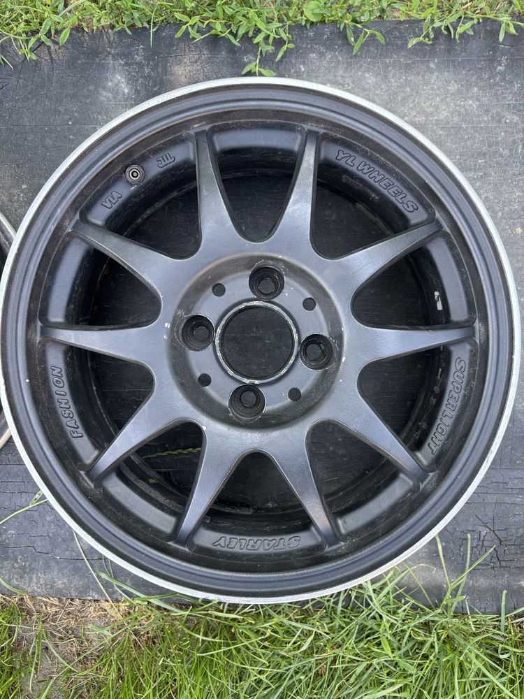 Литі диски R14 4x98 YAWHEELS – 3 цілі, 1 з дефектом