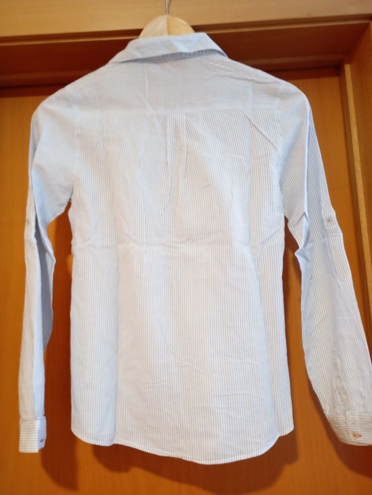 Blusa às risquinhas Zara