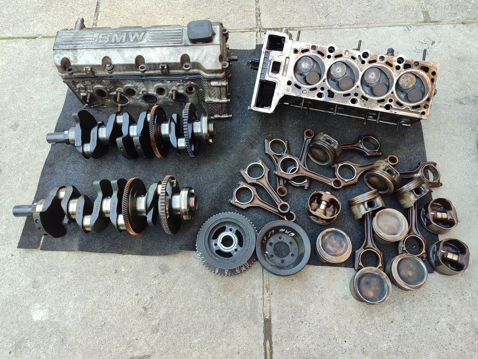 Головка маховик поршень шатун шків БМВ Е36 Е46 М43 1.6 1.8 1.9