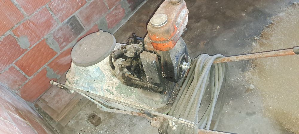 Maquina sulfatar com motor