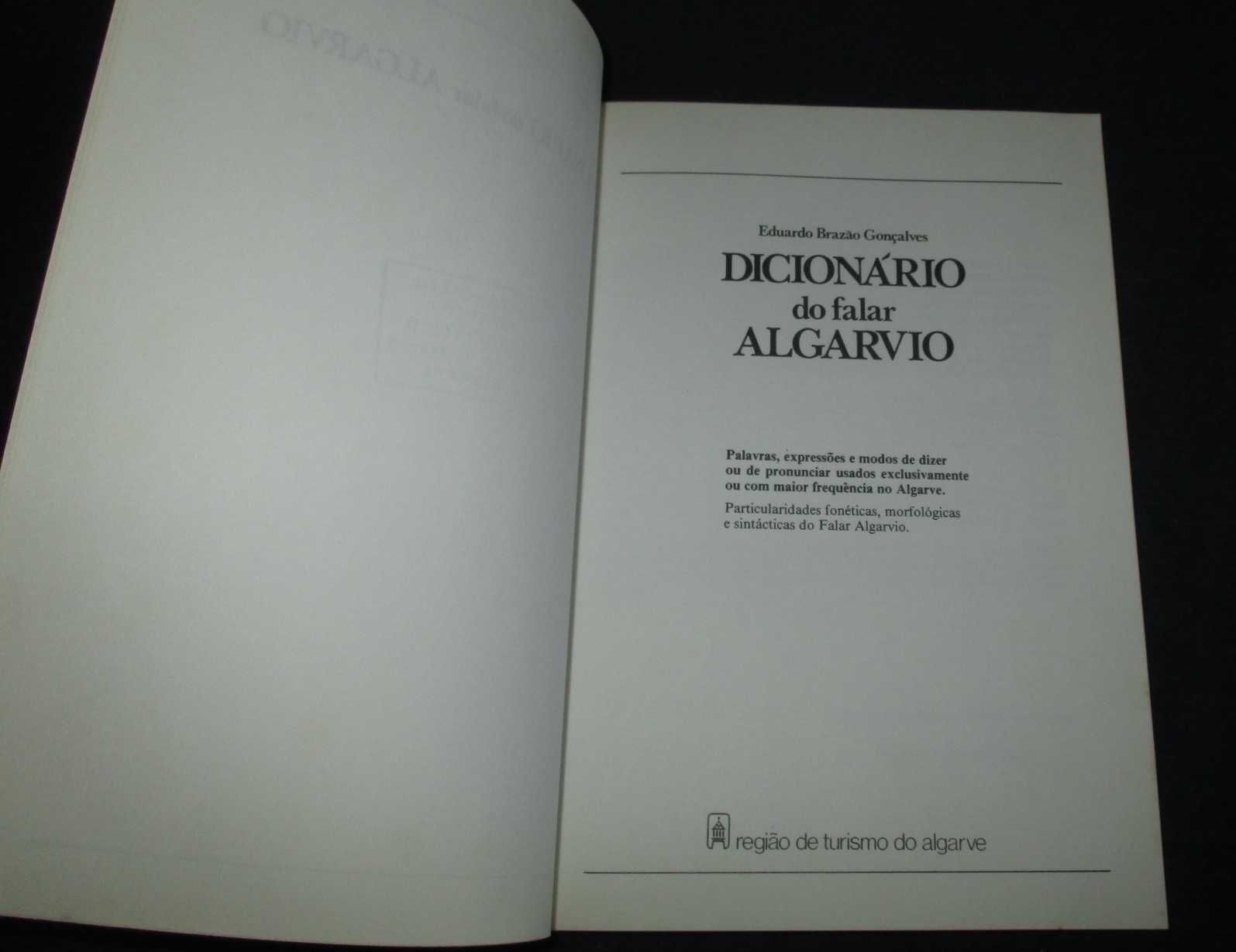 Livro Dicionário do Falar Algarvio
