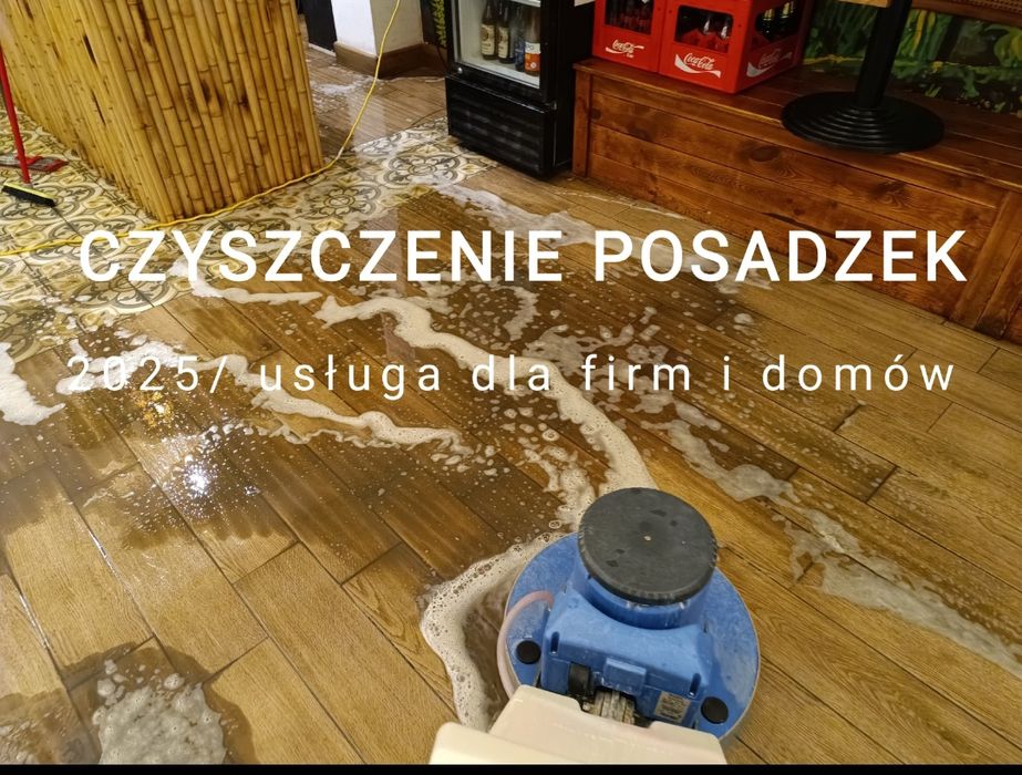 Czyszczenie posadzek wykładzin