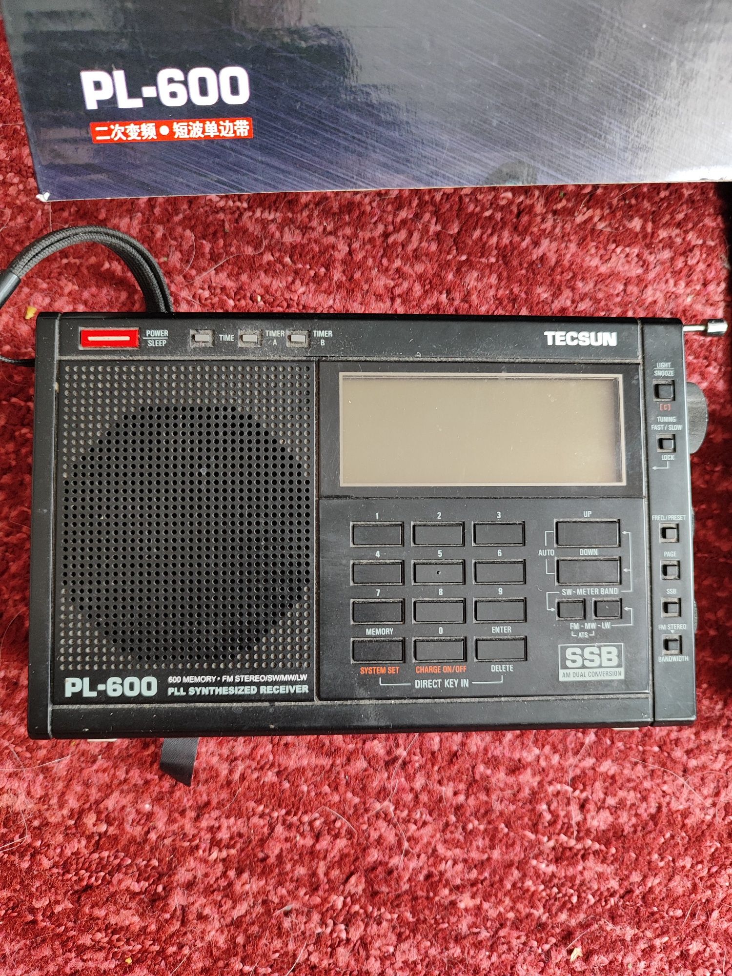 Tecsun Радіоприймач PL-600 радіо