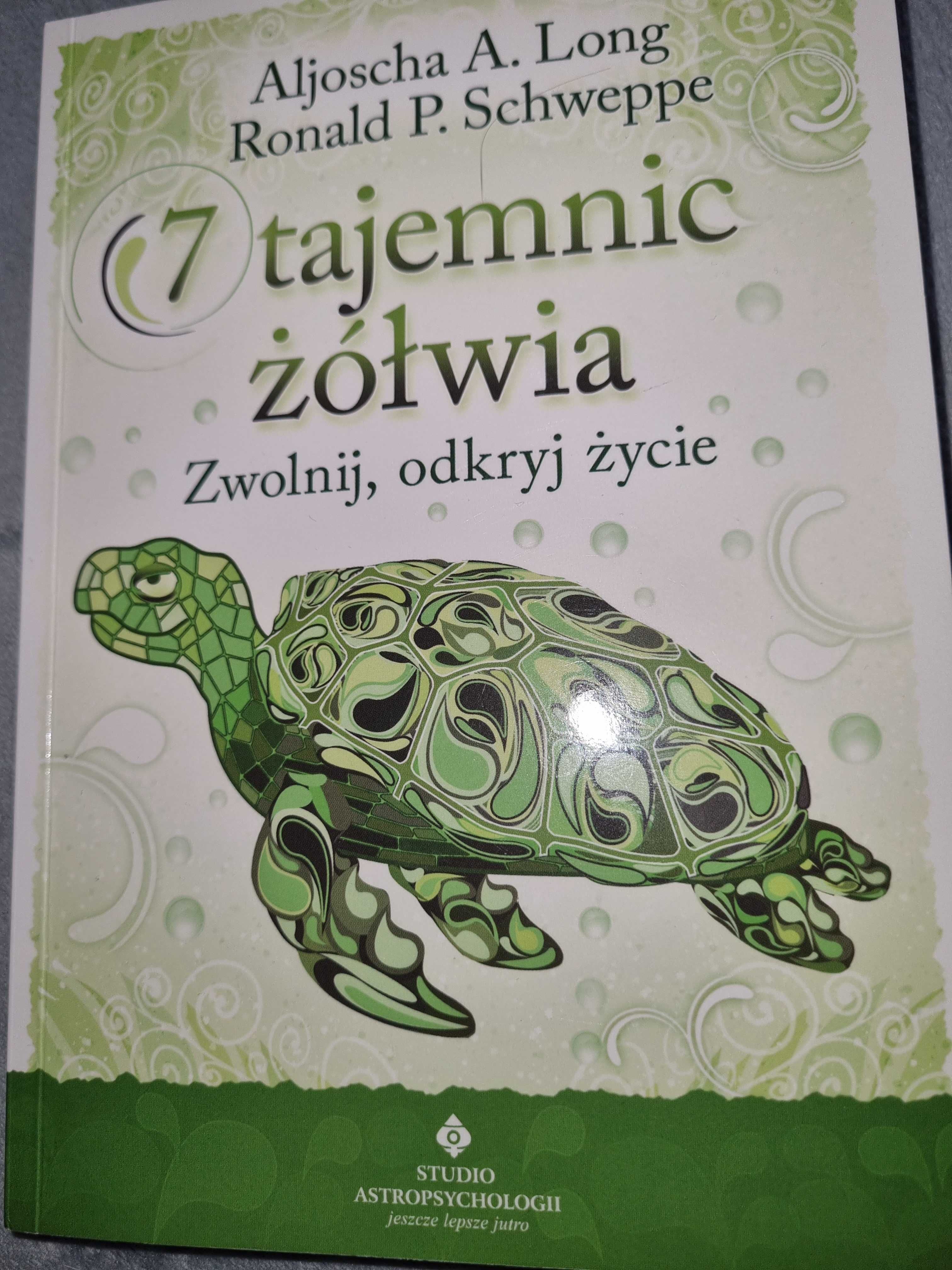 "7 tajemnic żółwia. Zwolnij, odkryj życie" Aljoscha A.Long unikat