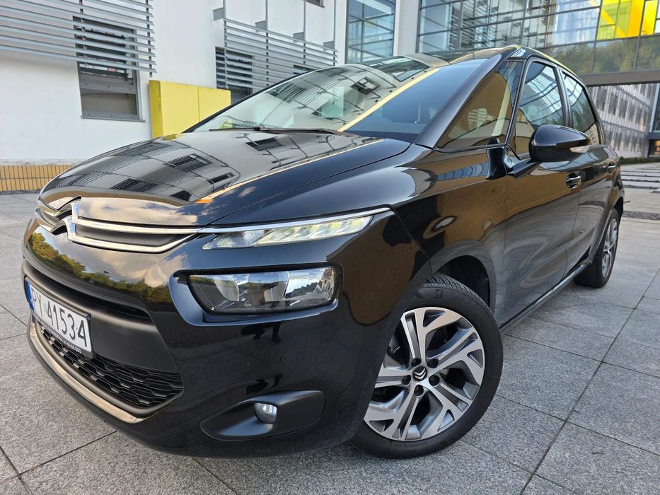Citroën C4 Picasso 2.0 150 KM Serwis ASO Bardzo Zadbany AUTOMAT 142 000 km 2015 CZARNY
