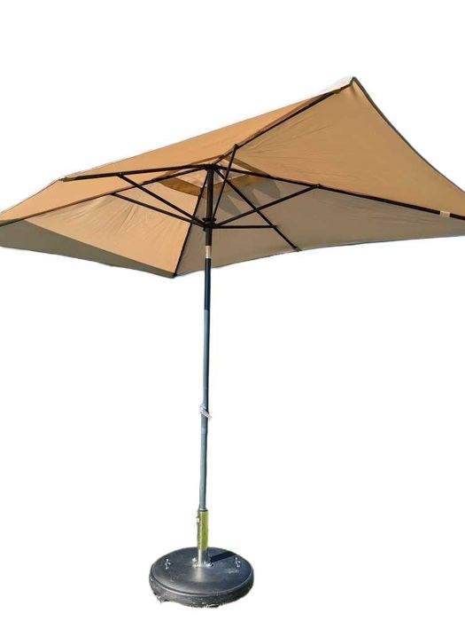 Parasol ogrodowy parasolka z podstawą betonową na kółkach