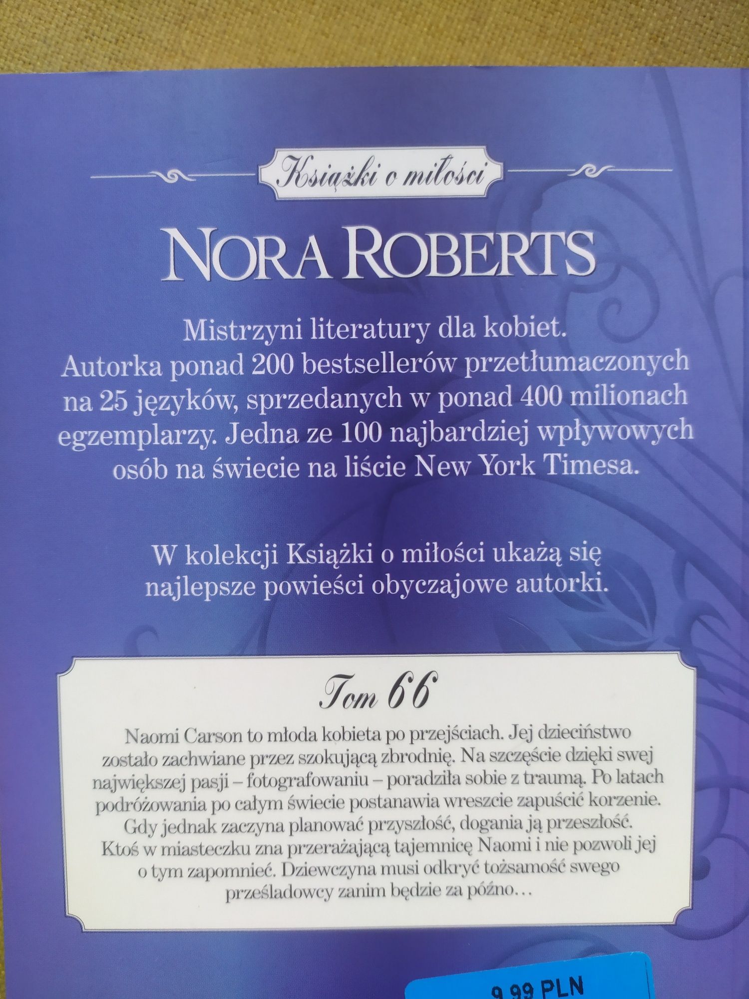 Nora Roberts -Obsesja