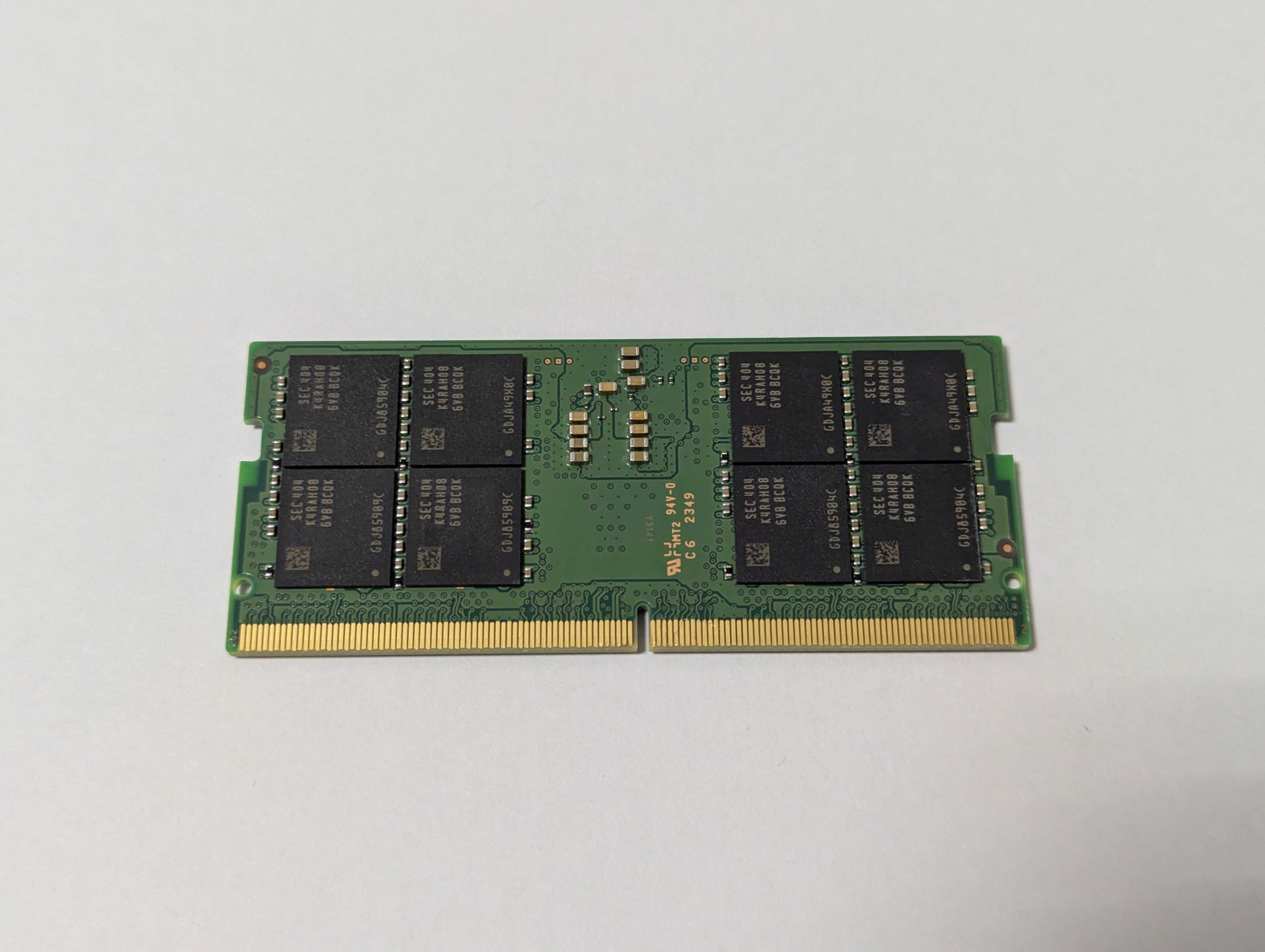 Нова оперативна пам'ять Samsung 32GB SO-DIMM DDR5 4800MHz/NEW,гарантія