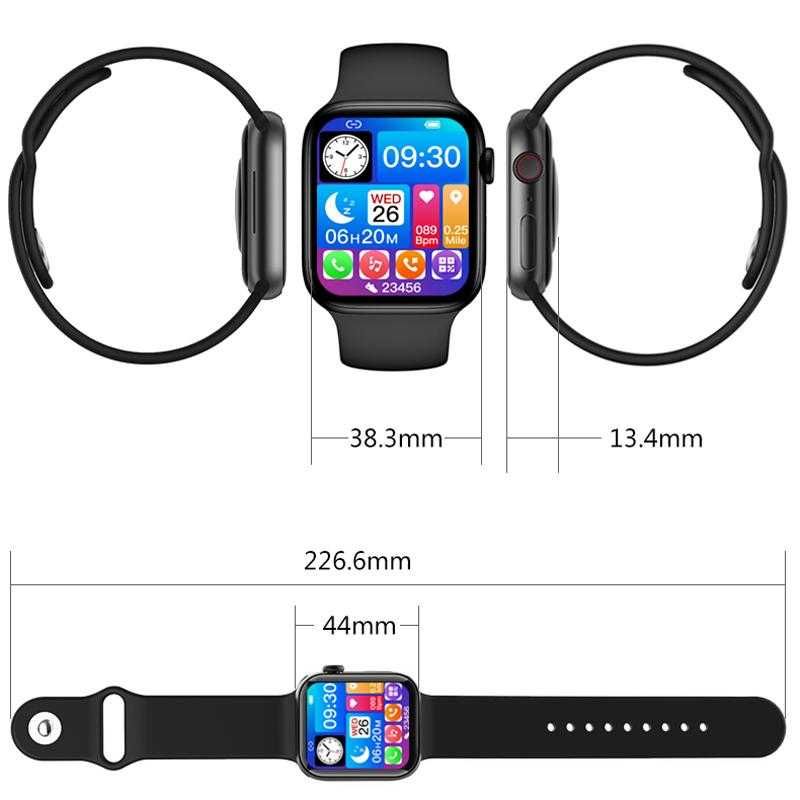 SmartWatch i7 PRO MAX telefon BT, tętno, ciśnienie, O2, menu PL.