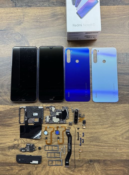 Xiaomi Redmi Note 8T плата, дисплей, разборка, запчасти, детали