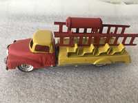 Brinquedo português de folha (design anos 60) - camião bombeiros