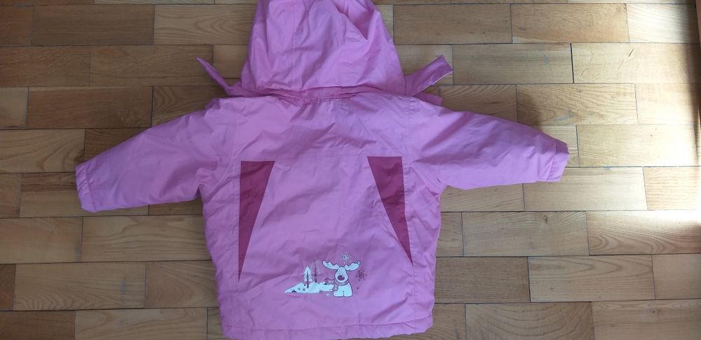Термо комбінезон з курточкою для дівчинки дитячий