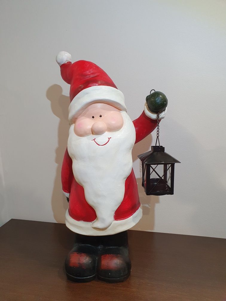 Piękny Nowy Mikołaj dekoracja świąteczna figurka skrzat