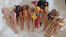 Kolekcja lalek Barbie, motor, helikopter, ubranka