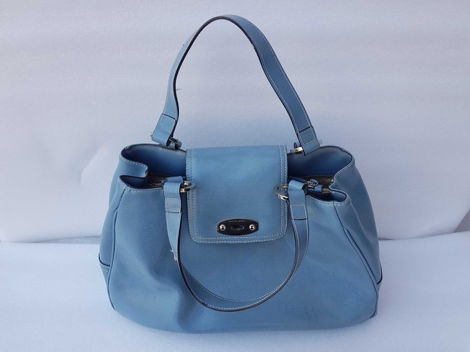 mala Pierre Cardin  cor azul bebe