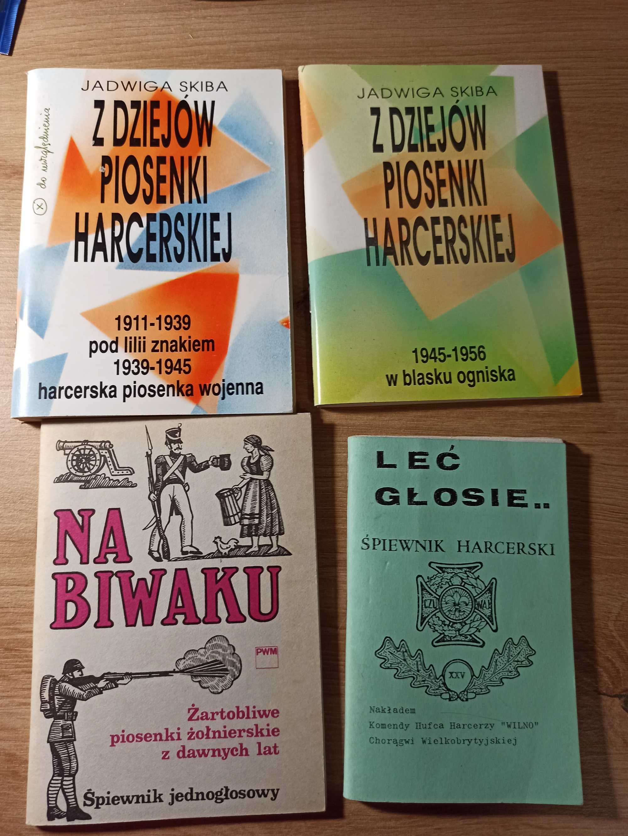 Piosenka harcerska śpiewnik na biwaku