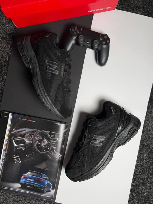 Чоловічі кросівки нью беланс на хутрі New Balance 1906R Fur All Black