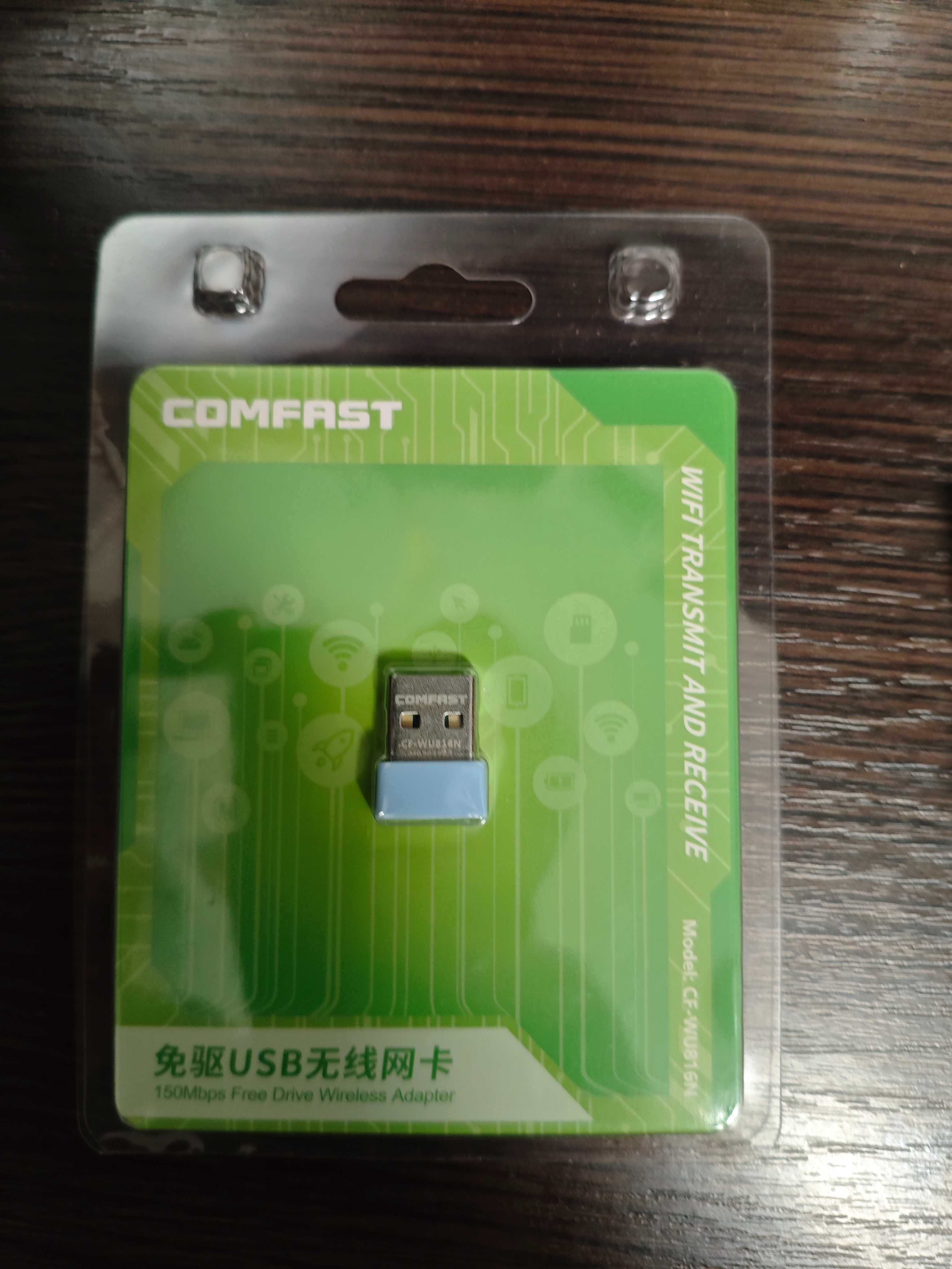 WiFi адаптер USB мережева карта Comfast 150mbs CF-WU816N wi fi для пк