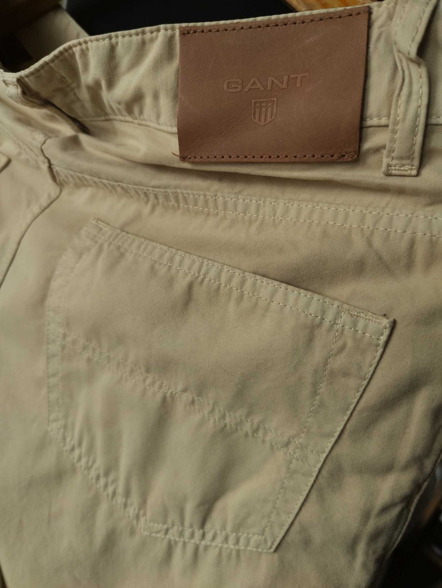 Джинсы Gant jeans Jason USA w32 stretch beige.