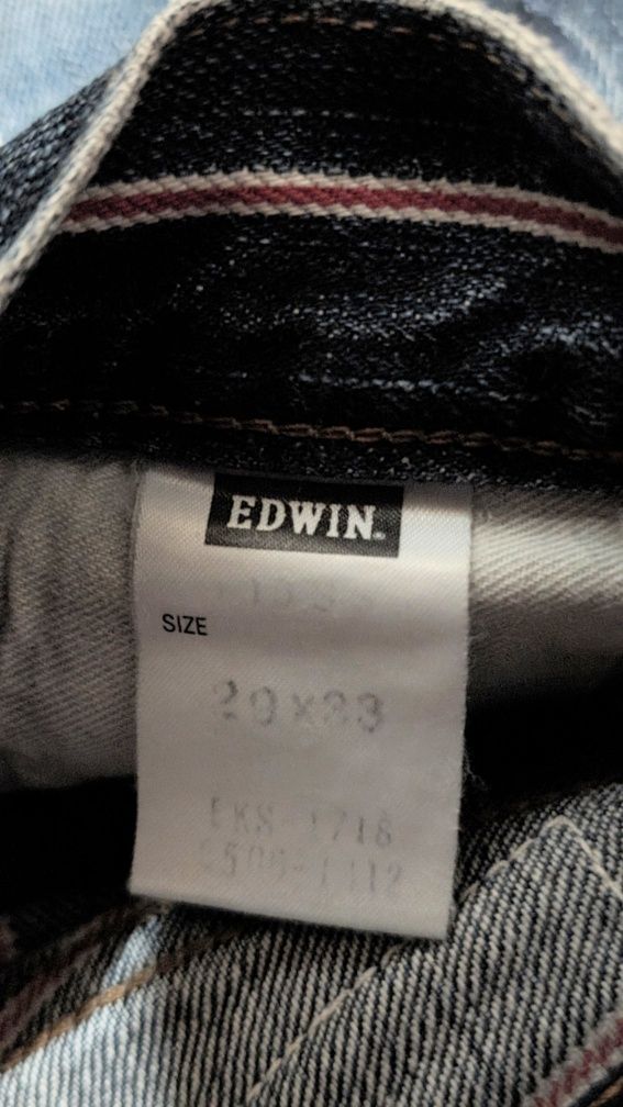 EDWIN Jeans - Edição Limitada (29X(33)) (Usado uma vez)