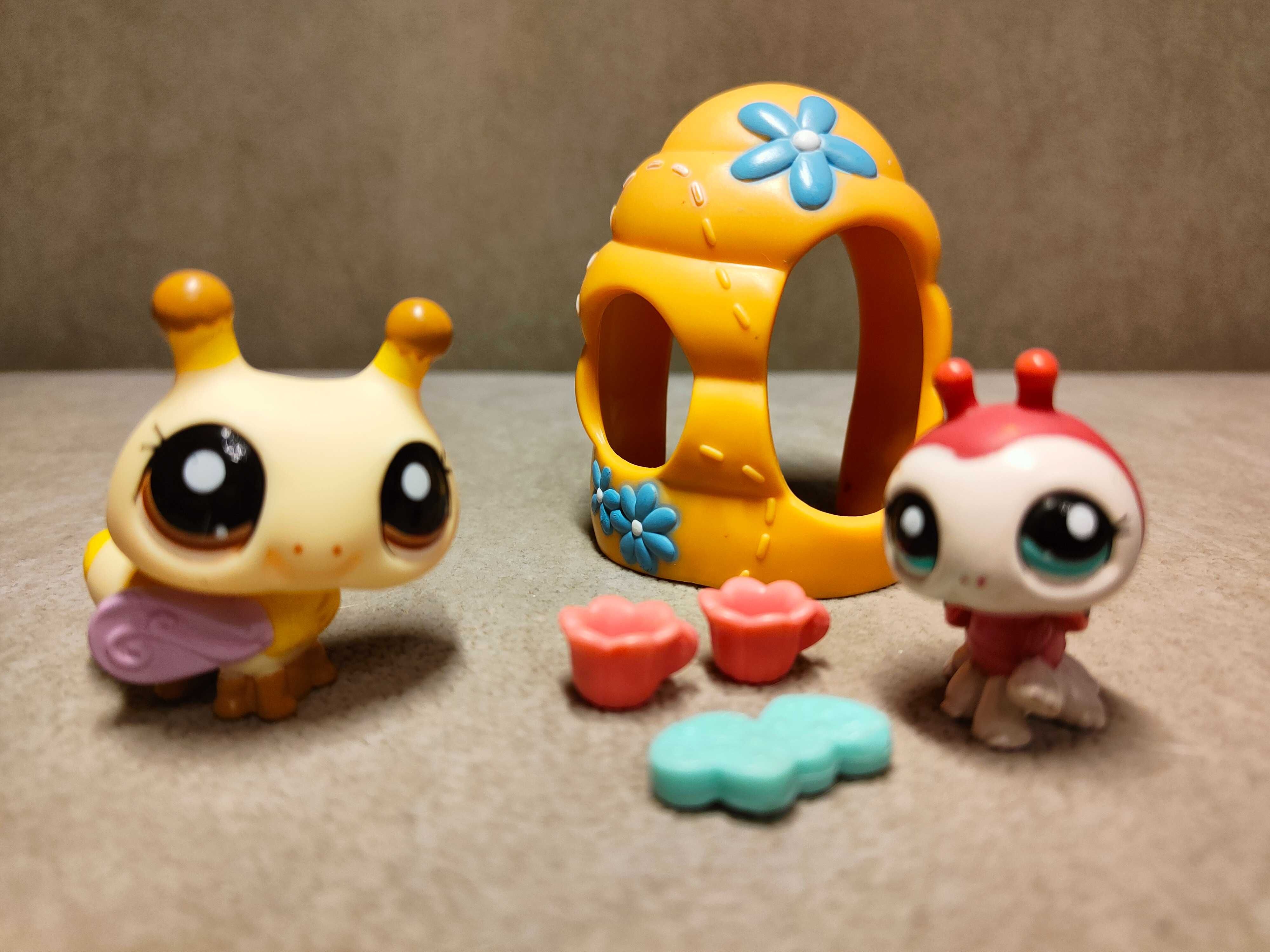 LPS pszczółka biedronka ul zestaw littlest pet shop